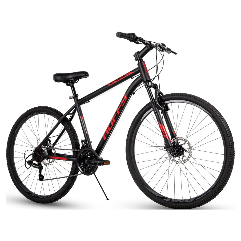 Men's Mountain Bike 27.5 Inch, Black and Red D505781