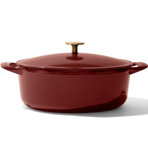 Oval Dutch Oven 7.5 Quart Enameled Cast Iron A2328