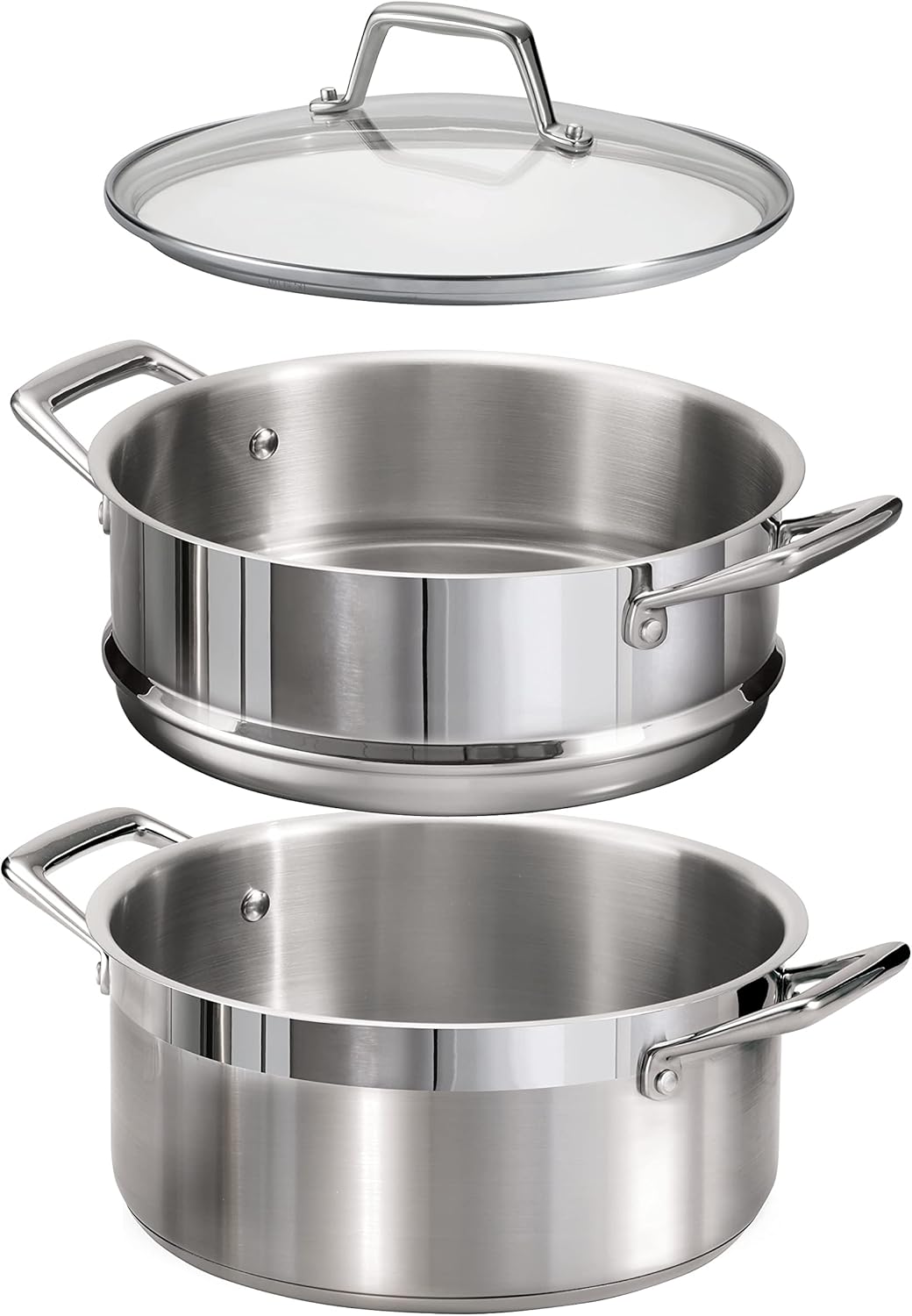 Stainless Steel Steamer Set 5 Quart Induction-Ready M492729