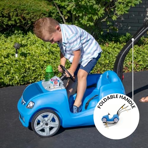 Kids Push Car Ride On Toddler Car with Seat Belt and Horn, Ages 1.5-4 Years, Pink U84953