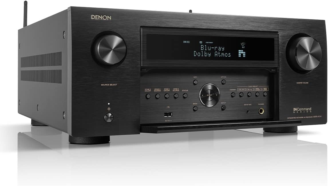 15.4-Ch 8K Home Theater Receiver with Dolby Atmos and Wireless Streaming X8604