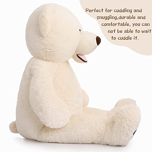 Giant Teddy Bear Plush 6 Feet, Stuffed Animal Gift F4357