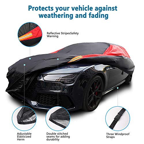 Waterproof All Weather Car Cover for Sedan Y3133