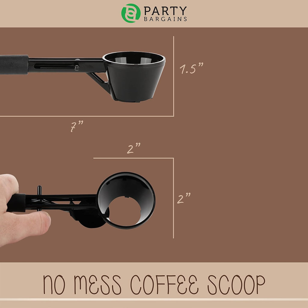 Coffee Scoop for Reusable K Cups - Single Serve Refillable Filter - Black V240360