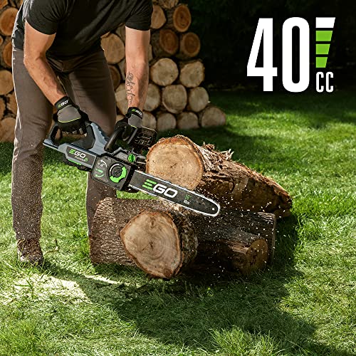 16-Inch 56-Volt Cordless Chainsaw with Battery and Charger I749
