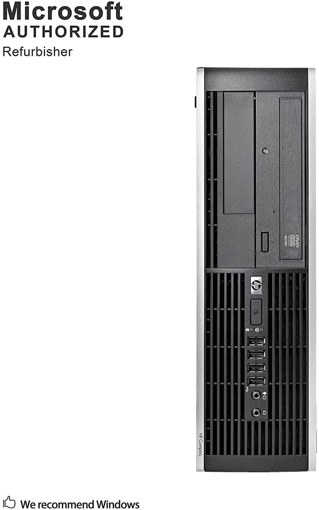 Refurbished Desktop Computer Tower PC with Intel Quad-Core i5, 4GB RAM, 2TB Hard Drive, Windows 10 Pro, 17" LCD Monitor, Keyboard and Mouse P23502