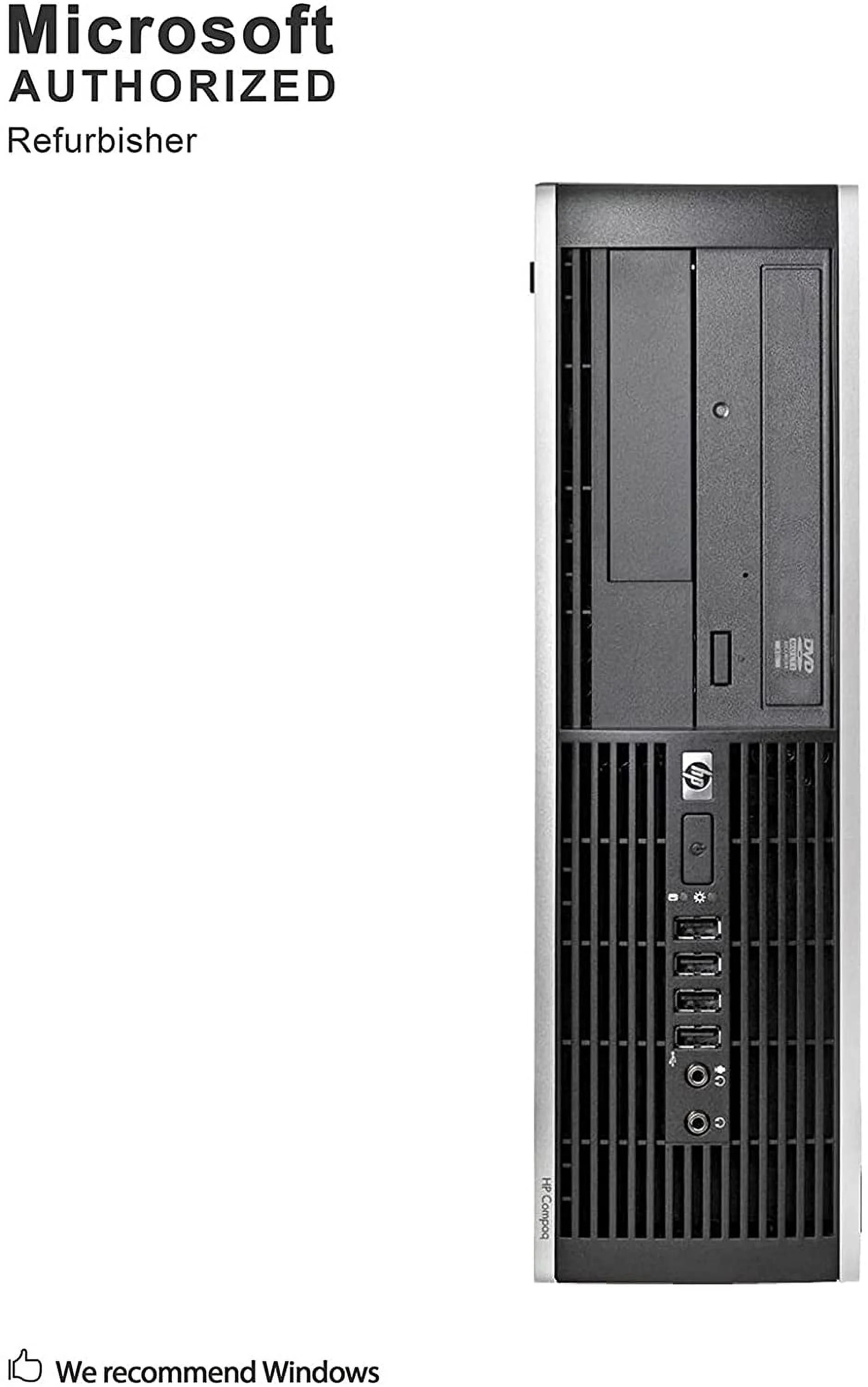 Refurbished Desktop Computer Tower PC with Intel Quad-Core i5, 4GB RAM, 2TB Hard Drive, Windows 10 Pro, 17" LCD Monitor, Keyboard and Mouse P23502