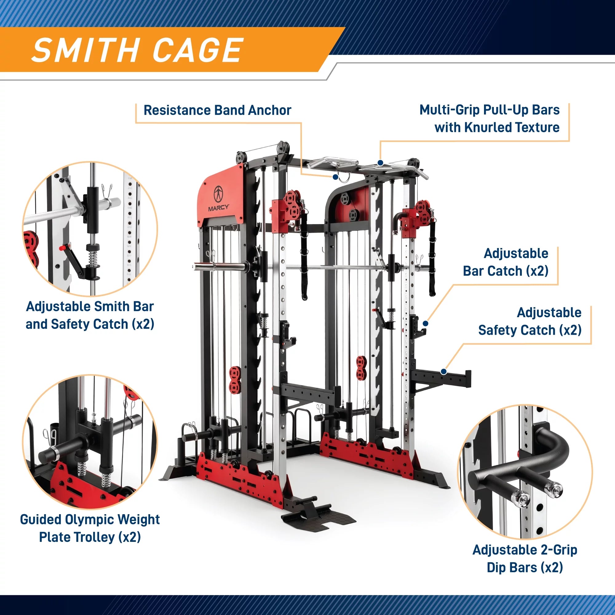 Smith Cage Home Gym System H837