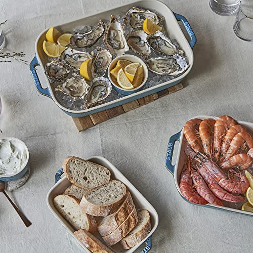 Ceramic Baking Dish Set, 3pc, Dark Blue S454295
