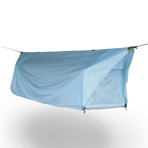 Lay Flat Hammock Tent with Mosquito Net, Insulated Pad and Rainfly D732