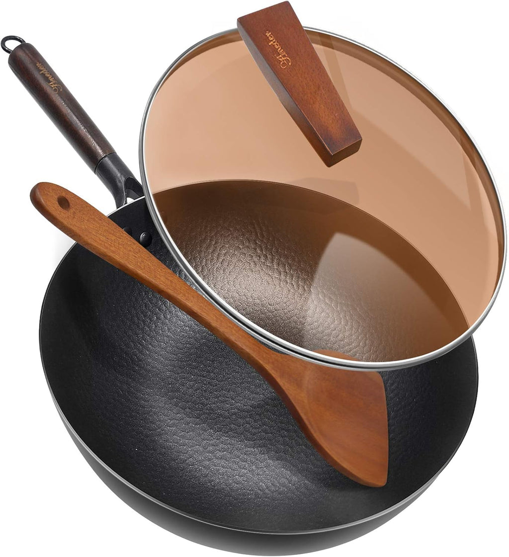 Cast Iron Stir Fry Pan 12.5 Inch W76185