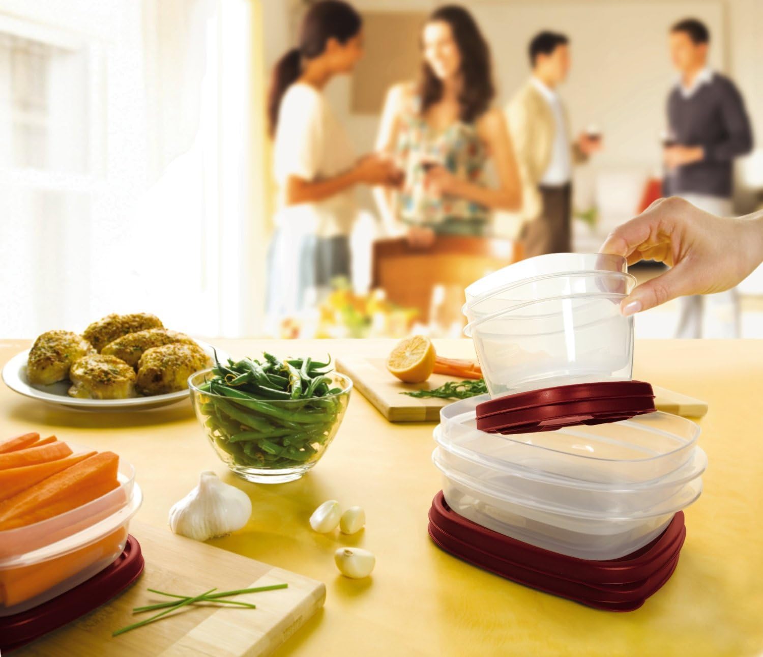 Food Storage Containers, 42 Piece Set F44677