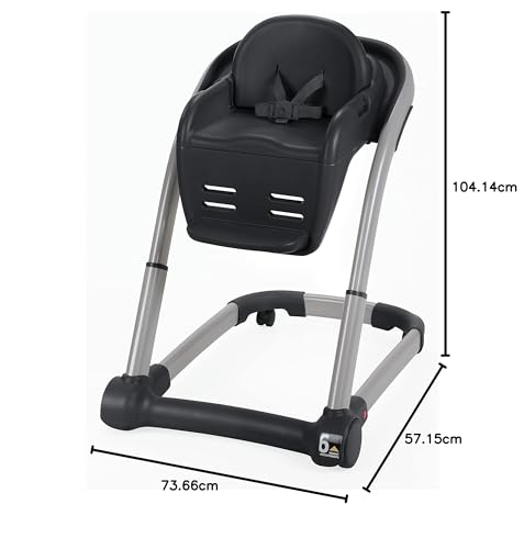 6 in 1 Convertible High Chair for Infant and Toddler, Travel Friendly H580