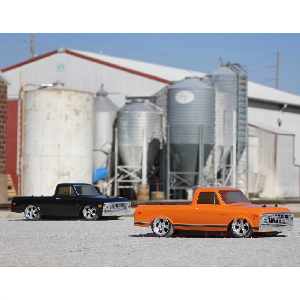 1/10 1972 Chevy C10 Pickup Truck RC AWD RTR Orange C80307