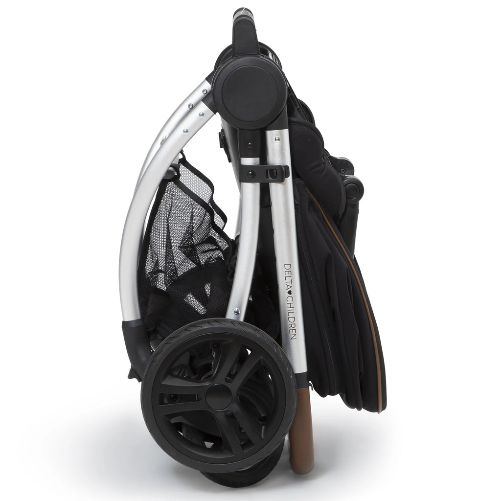 Reversible Stroller with Reclining Seat and Adjustable Footrest E492424