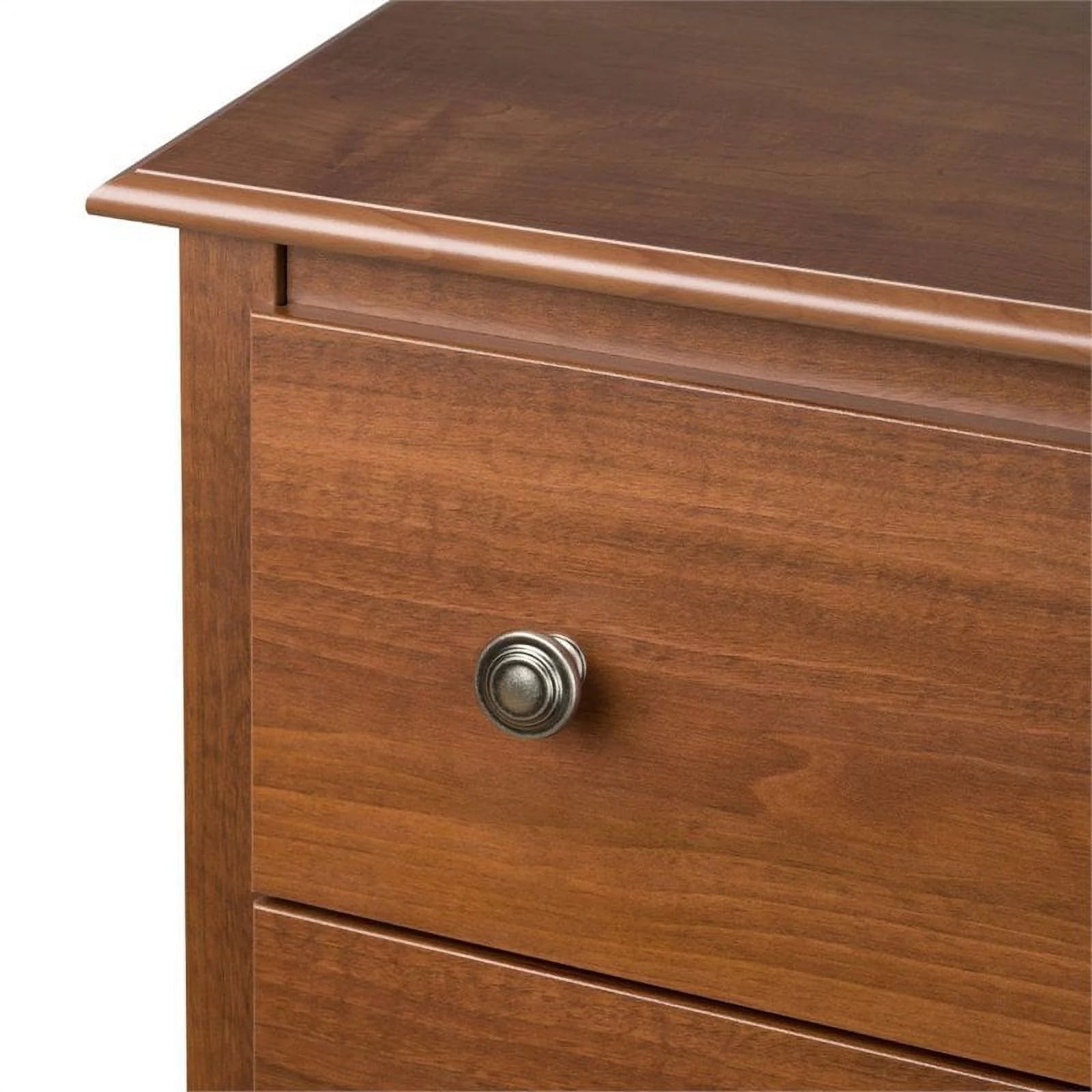 Cherry 6 Drawer Double Dresser H526