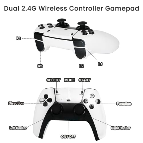Wireless Retro Game Console with 20000+ Built-in Games and 4K HDMI Output K3739