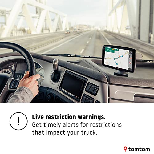 Truck GPS 7 Inch HD Screen with Custom Truck Routing and Traffic Updates G6801