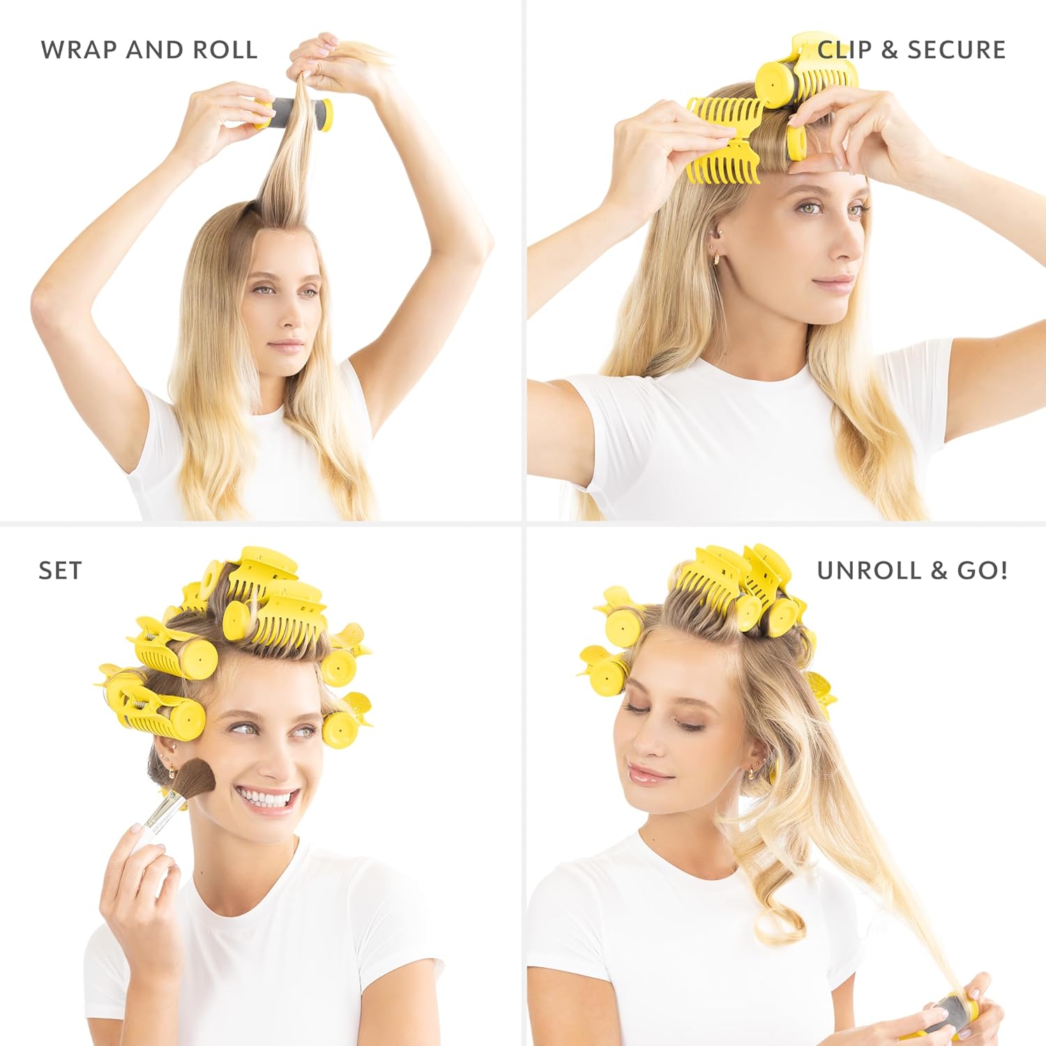 Curling Hot Rollers with Heat-Resistant Bag K7000