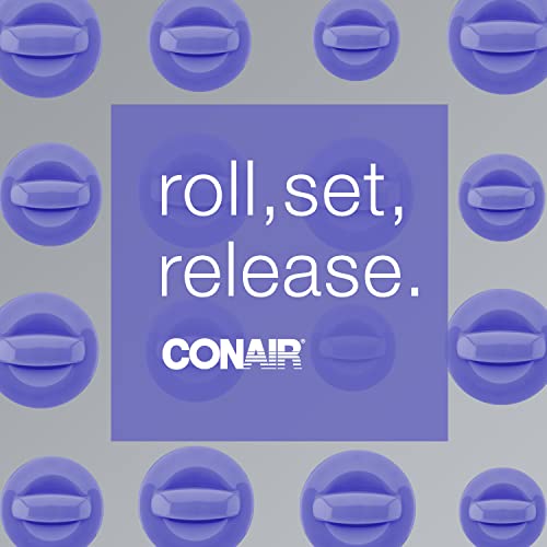 Ceramic Flocked Hot Roller Set with Cord Reel and 20 Hair Rollers Z9098