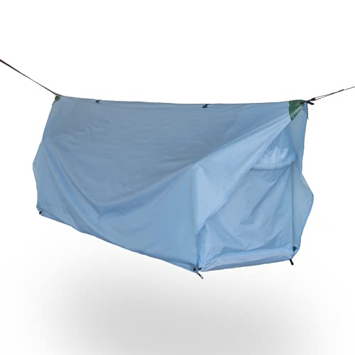 Lay Flat Hammock Tent with Mosquito Net, Insulated Pad and Rainfly D732