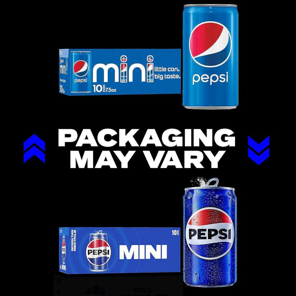 Mini Cola Soda Cans, 7.5 oz, 20-Pack V546883