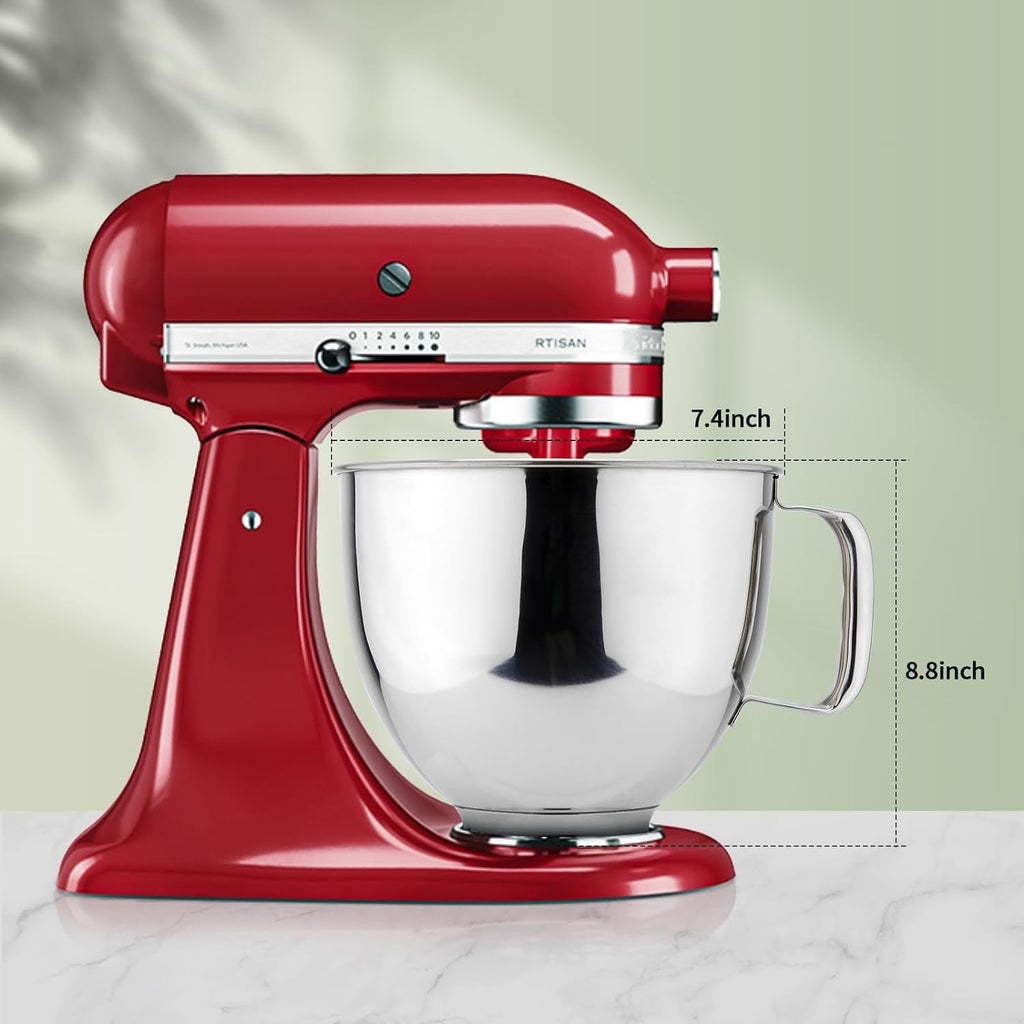 Stainless Steel Mixer Bowl 5QT for Tilt-Head Stand Mixers D678991