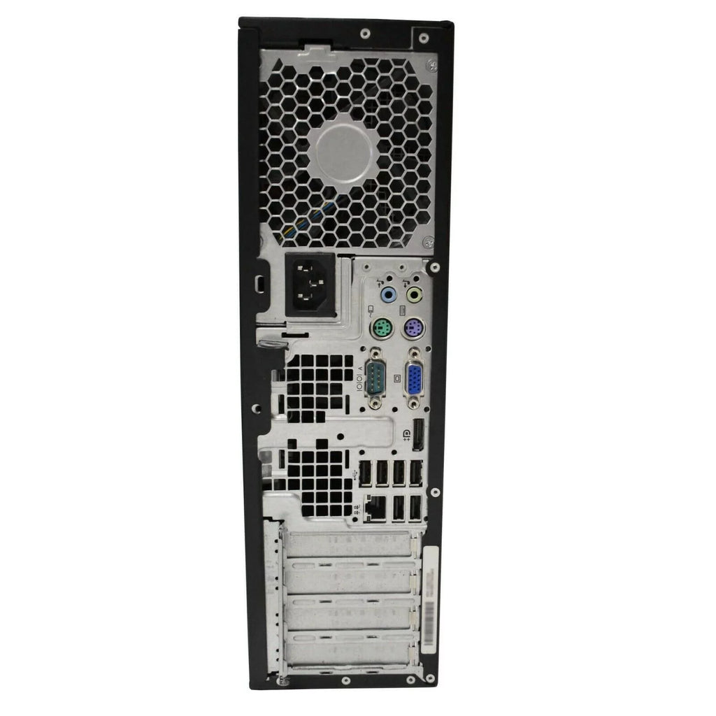 Refurbished Desktop Computer Tower PC with Intel Quad-Core i5, 4GB RAM, 2TB Hard Drive, Windows 10 Pro, 17" LCD Monitor, Keyboard and Mouse P23502