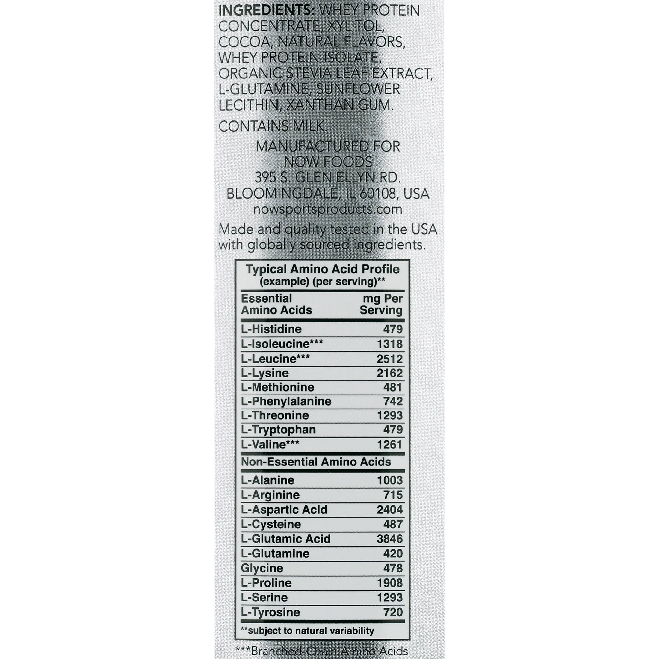 Whey Protein Powder Creamy Chocolate J262984