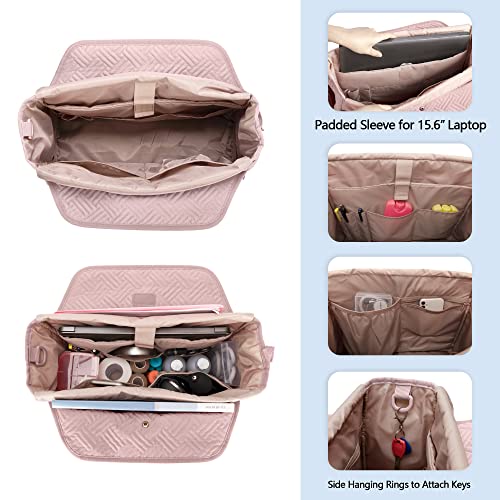 Nurse Bag with Laptop Compartment, Clinical Tote for Nursing Students or Doctors, Black G9403