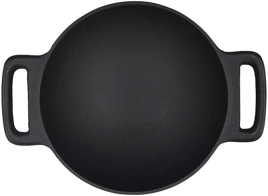 Cast Iron Wok with 2 Handles N3942