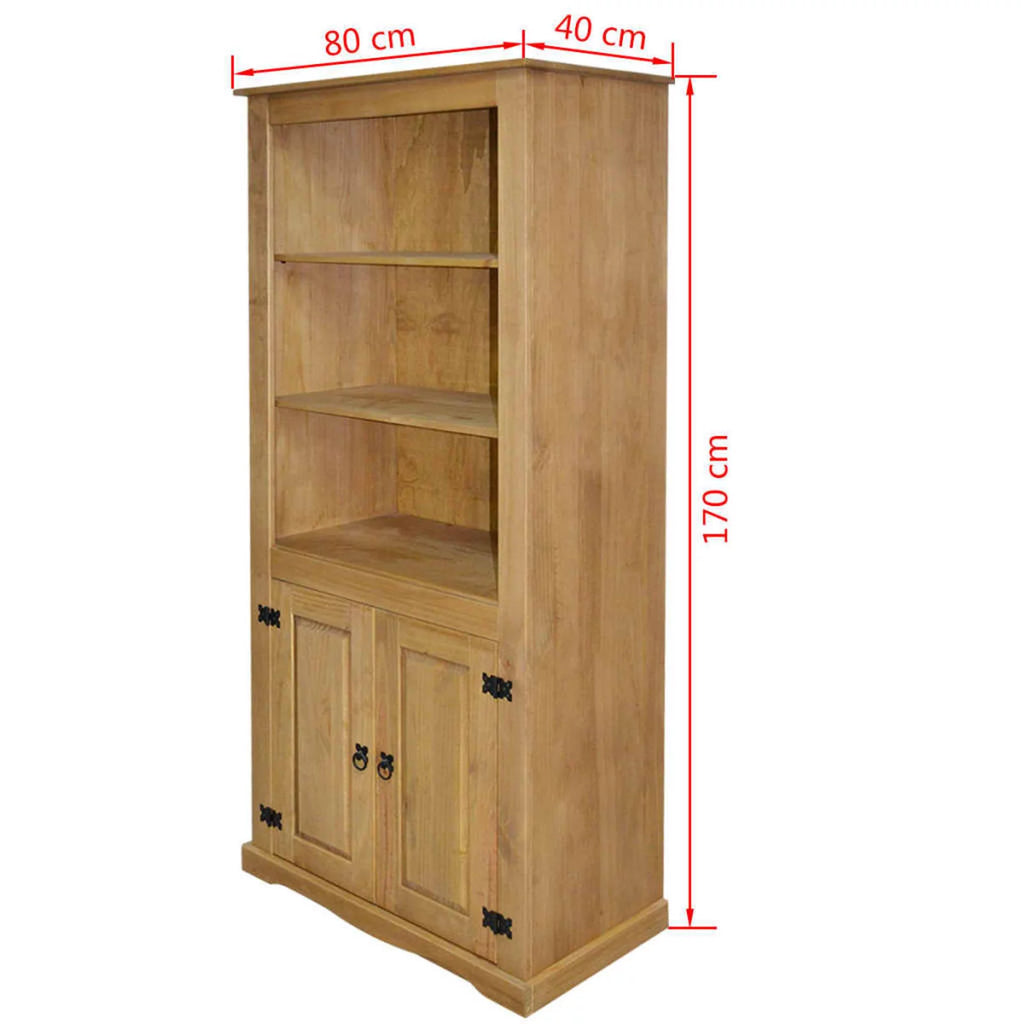 Cupboard Mexican Pine 31.5"x15.7"x66.9" S361