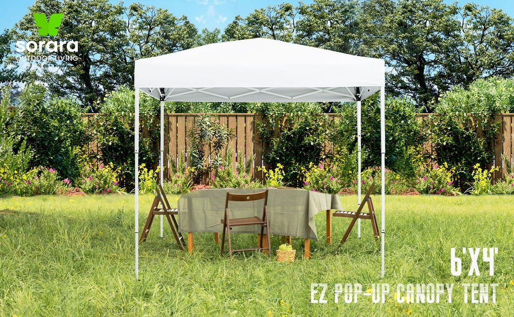 Outdoor Pop Up Canopy Tent with Carry Bag, White W19197