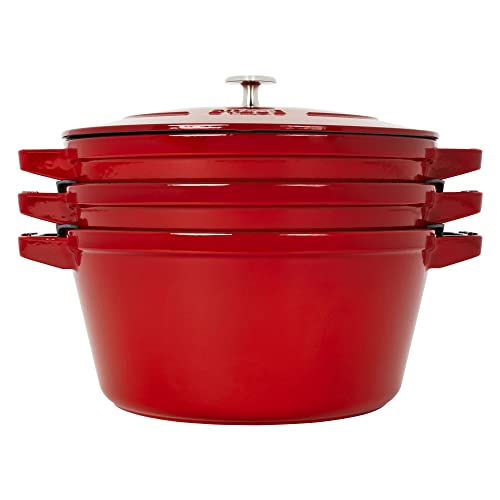 Cast Iron 4-Piece Stackable Cookware Set X214529