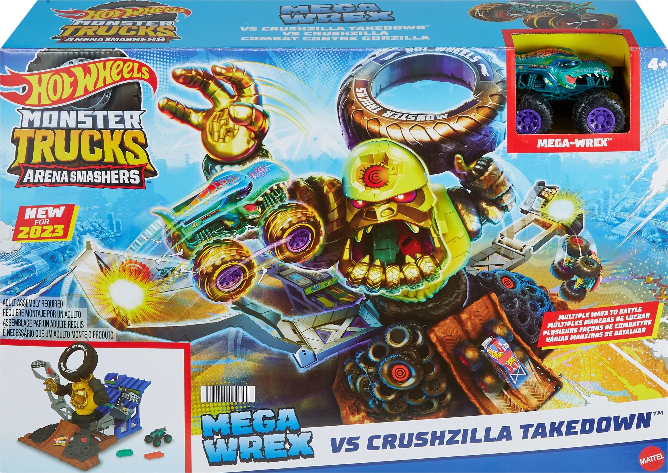 Monster Trucks Arena Smashers Takedown Playset P32763