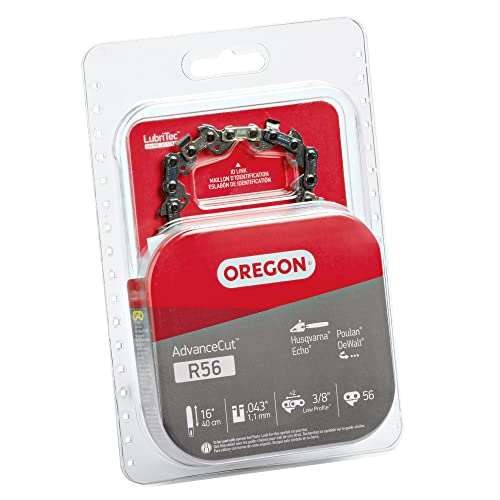 Chainsaw Chain for 16-Inch Bar, 56 Drive Links, Low-Kickback Q51068