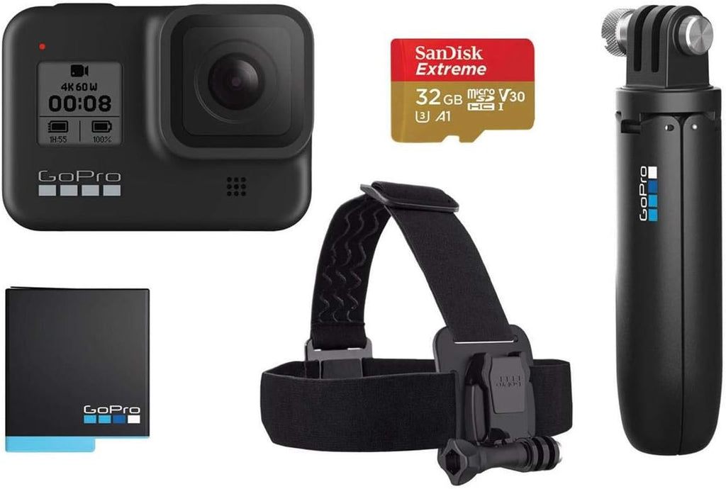 Action Camera with Accessories Bundle J286