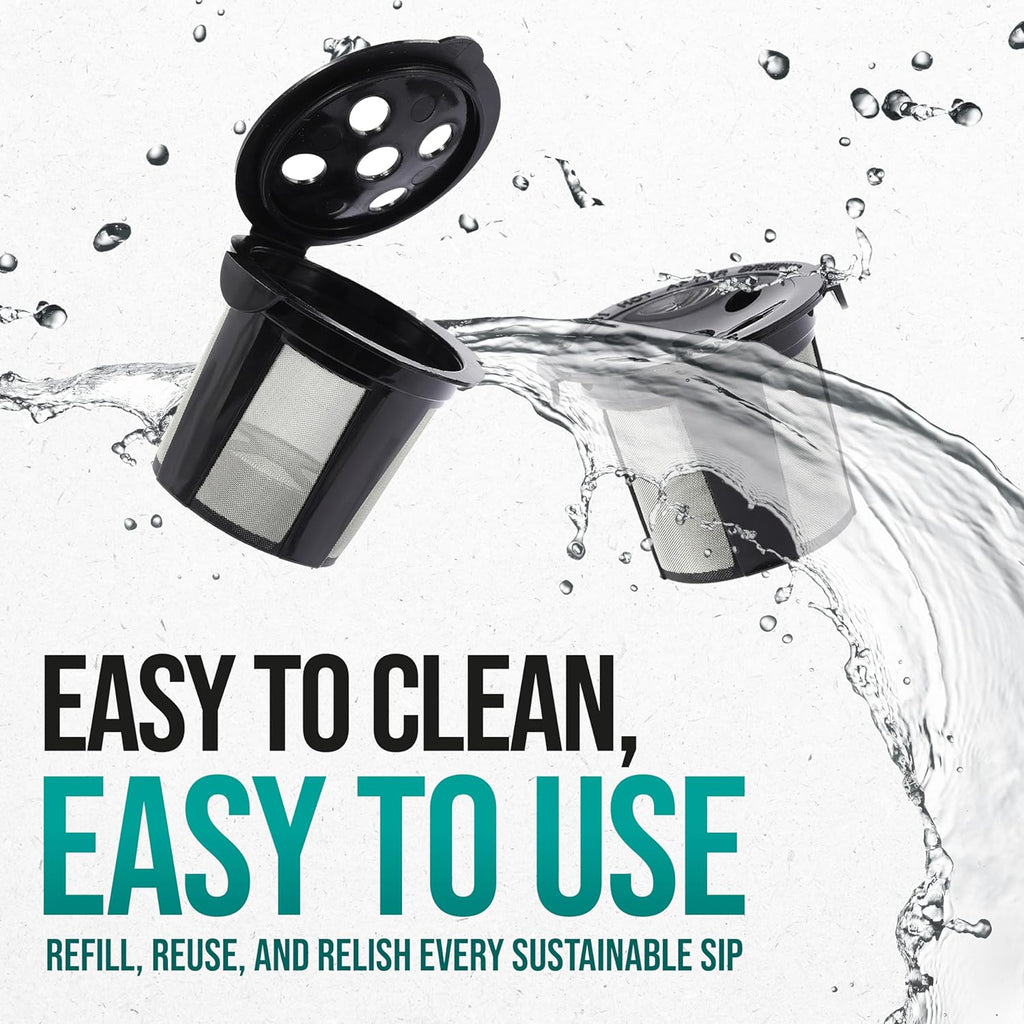Reusable K Cups for Keurig Supreme Coffee Maker, Refillable Filter, 4 Pack G156323