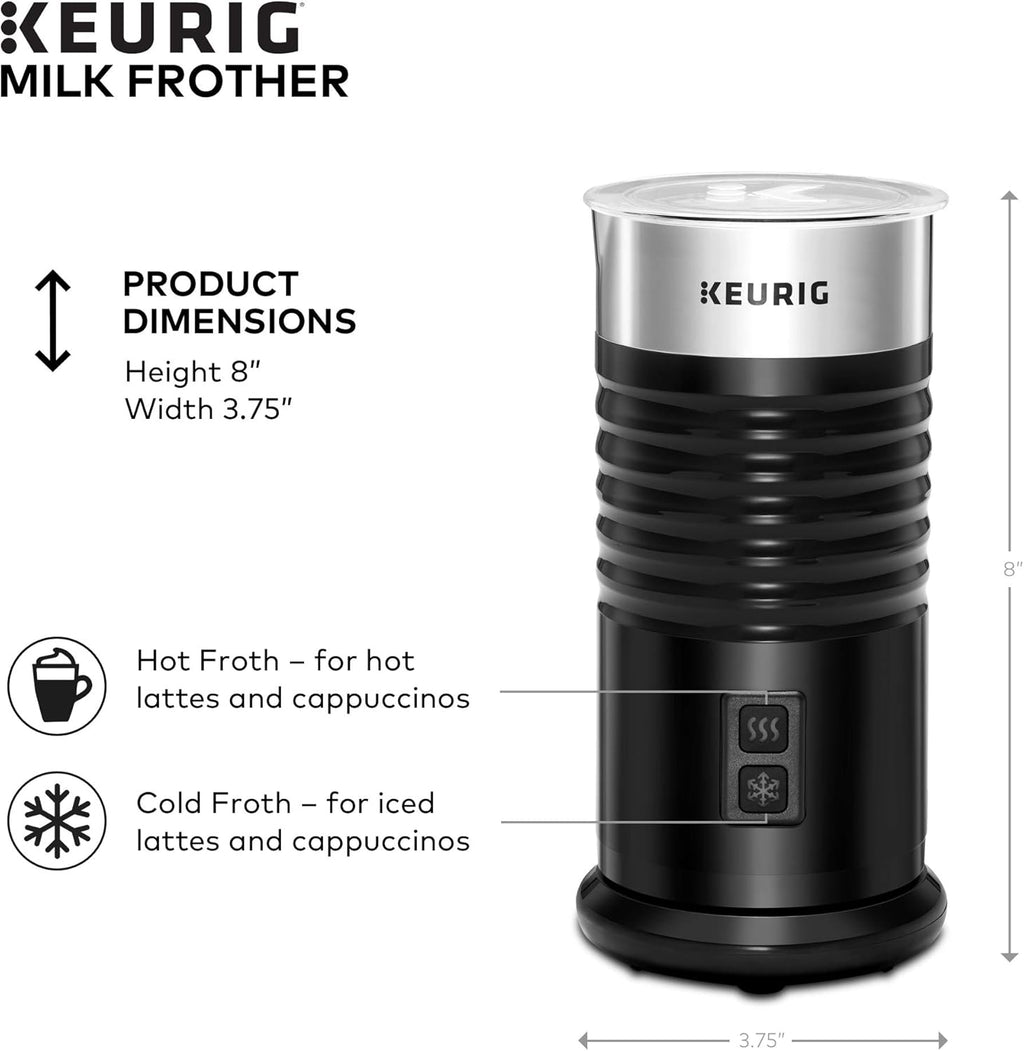 Single Serve Coffee Maker with Milk Frother O815770