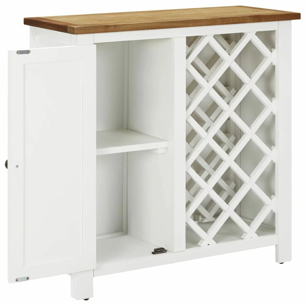 Solid Oak Wood Cabinet 31.5"x12.6"x31.5" D44524