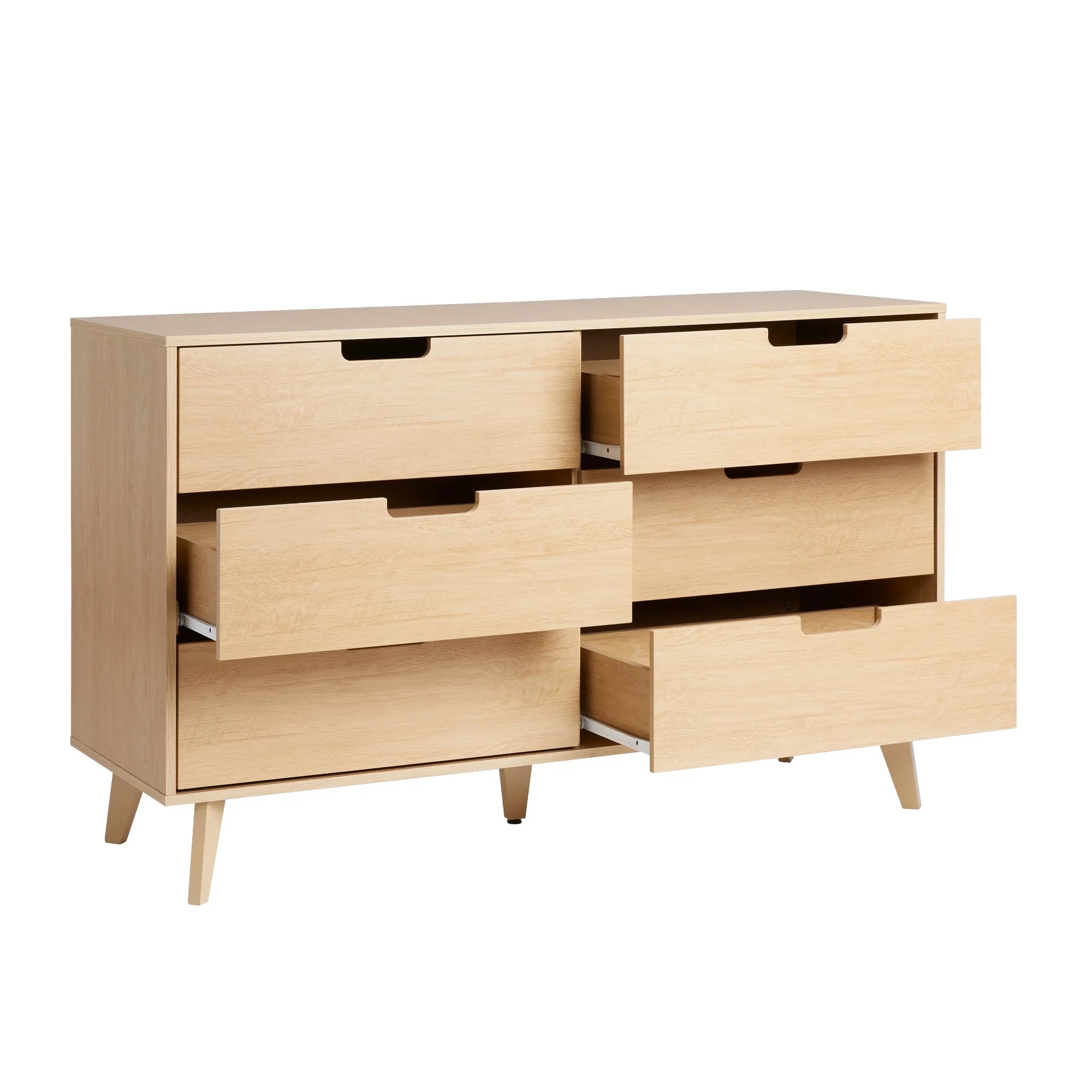 6-Drawer Dresser with Cut-Out Handles K593158