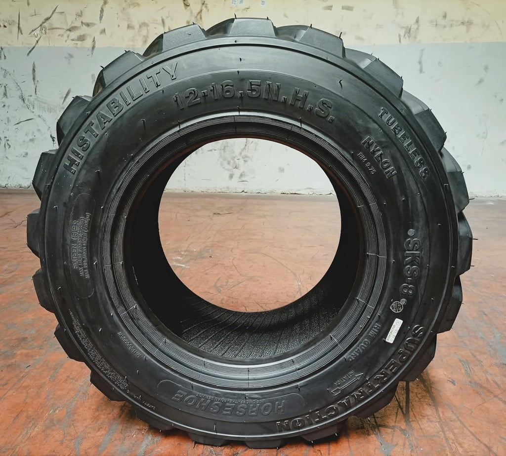 Skid Steer Tubeless Tires 12x16.5 Heavy Duty I8480