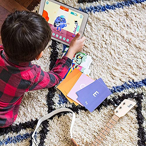 Electric Guitar for Kids Ages 3+ with Built-In Amp and Lessons U60154