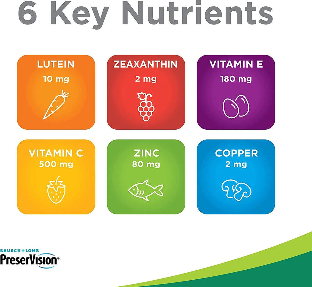 Eye Vitamin and Mineral Supplement, 10 Count L80995