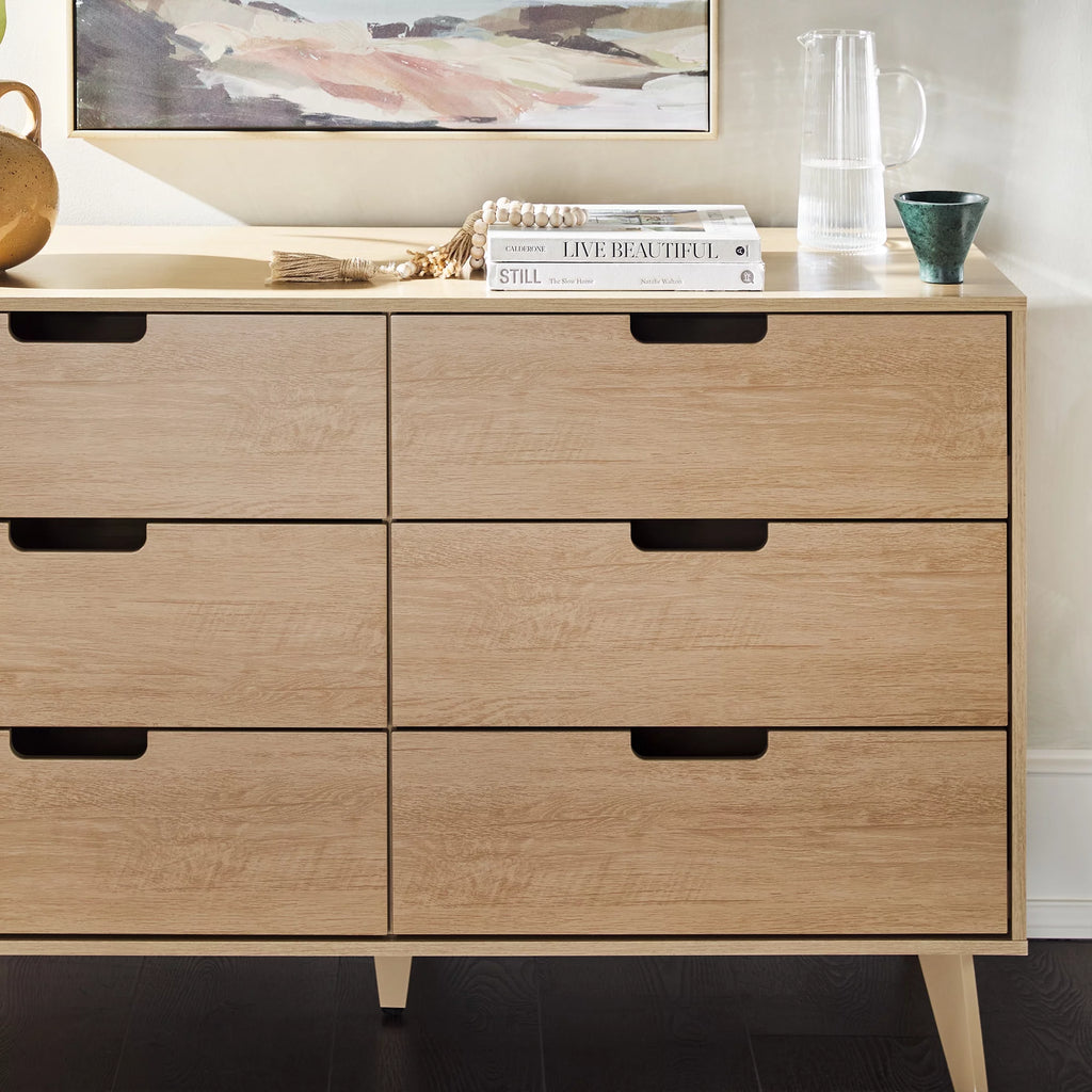 6-Drawer Dresser with Cut-Out Handles K593158