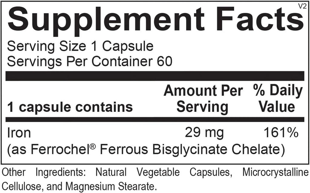 Iron Supplement 60ct C581