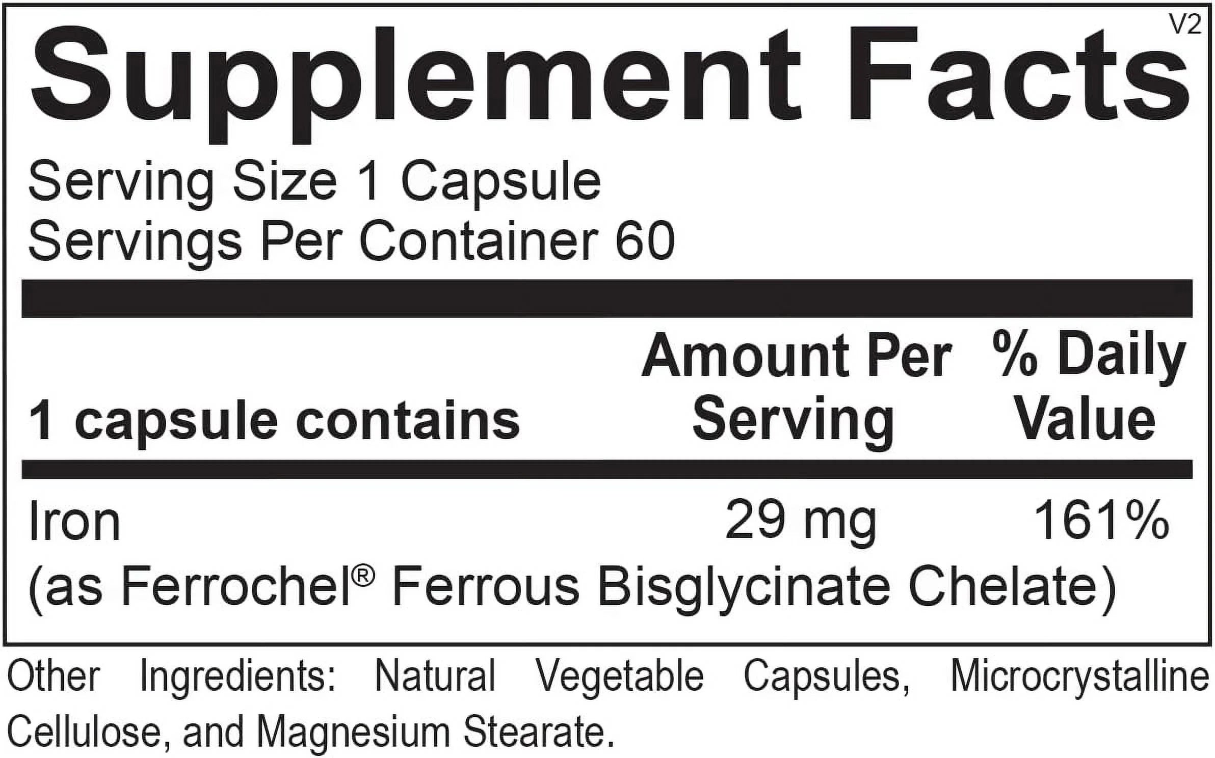 Iron Supplement 60ct C581