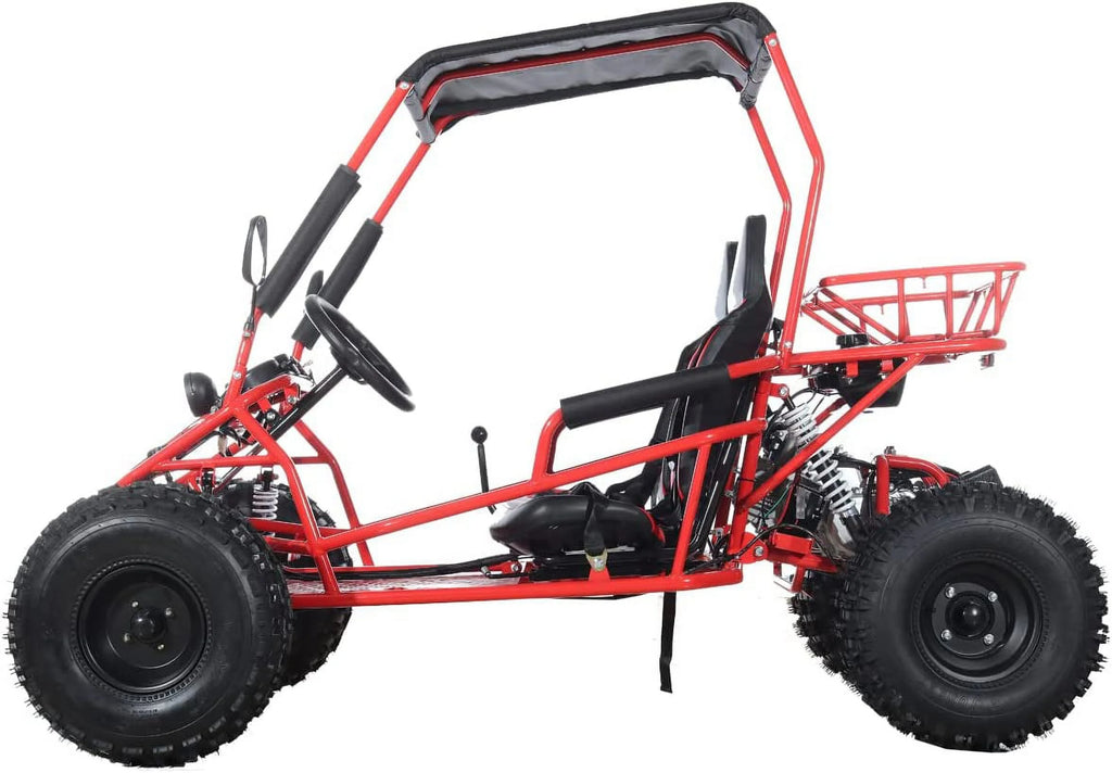 125cc Gas Go Kart Semi-Automatic with Reverse 18/19 Inch Wheels P66369