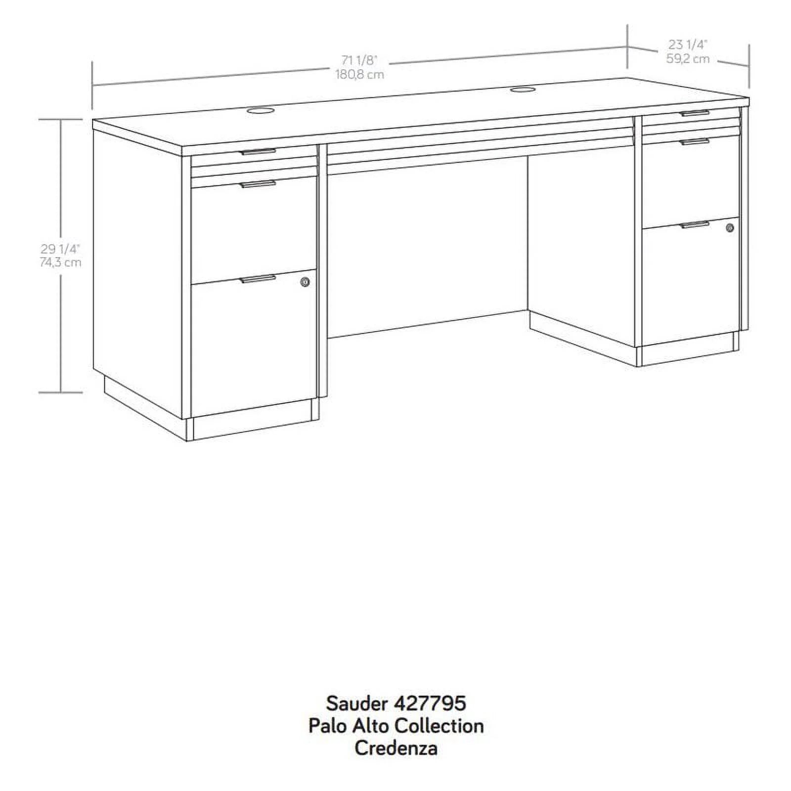 Wooden Computer Desk with Knee Space Y7971