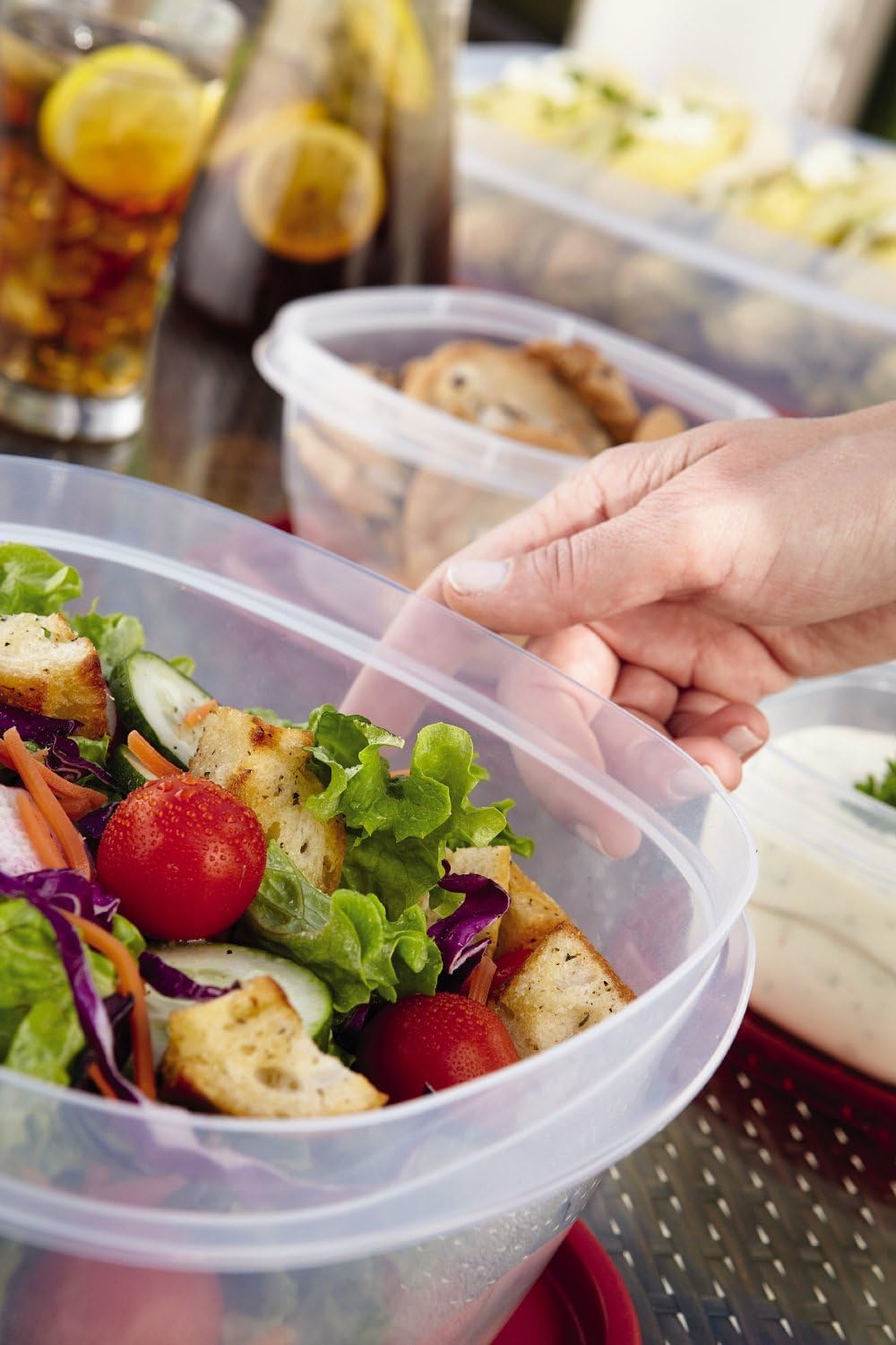 Food Storage Containers, 42 Piece Set F44677